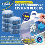 Darrahopens Home & Garden > Laundry & Cleaning Xtra Kleen 144PCE Toilet Cistern Blocks Deodarising Long Lasting 50g