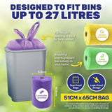 Darrahopens Home & Garden > Laundry & Cleaning Xtra Kleen 1728PCE 27L Scented Kitchen Tidy Bags Medium Tie Handles 51 x 65cm