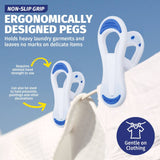 Darrahopens Home & Garden > Laundry & Cleaning Xtra Kleen 480PCE Thermoplastic Rubber Pegs Metal & Rust Free 2.4 x 6.7cm