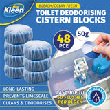 Darrahopens Home & Garden > Laundry & Cleaning Xtra Kleen 48PCE Toilet Cistern Blocks Deodarising Long Lasting 50g