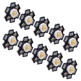 Darrahopens Home & Garden > Lighting > Ceiling Lights 10Pcs Ultra Bright LED Chip 3V DIY Light Beads for Ceiling Light Downlight Flashlight Table LampWarm Light 3000K 3W In Australia - Darrahopens