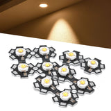 Darrahopens Home & Garden > Lighting > Ceiling Lights 10Pcs Ultra Bright LED Chip 3V DIY Light Beads for Ceiling Light Downlight Flashlight Table LampWarm Light 3000K 3W In Australia - Darrahopens