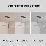 Darrahopens Home & Garden > Lighting > Ceiling Lights BAMDECOR A206 Modern Black Scandinavian Pendant Light Table Dining Room Living Room Pendant Lighting 1.2 Meters