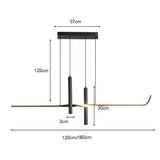 Darrahopens Home & Garden > Lighting > Ceiling Lights BAMDECOR A206 Modern Black Scandinavian Pendant Light Table Dining Room Living Room Pendant Lighting 1.5 Meters