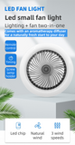 Darrahopens Home & Garden > Lighting > Ceiling Lights Black Remote LED Ceiling Fan Light with Aromatherapy Slot and Removable E27 Base Socket -  Timer & Dimmable & 3-Speed & 3-Color Temperature Adjustable