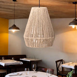 Darrahopens Home & Garden > Lighting > Ceiling Lights Braided Paper Rope Lampshade Chandelier Hanging Decoration for Lighting Decor