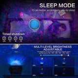 Darrahopens Home & Garden > Lighting > Ceiling Lights Galaxy Star Projector - LED Starry Night Light for Bedroom
