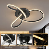 Darrahopens Home & Garden > Lighting > Ceiling Lights Irie Dimmable 3 Lights LED Ceiling Light - Black