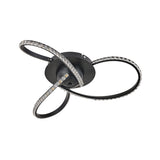 Darrahopens Home & Garden > Lighting > Ceiling Lights Irie Dimmable 3 Lights LED Ceiling Light - Black