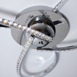 Darrahopens Home & Garden > Lighting > Ceiling Lights Irie Dimmable 3 Lights LED Ceiling Light - Chrome