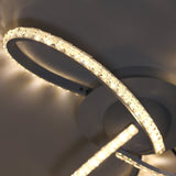 Darrahopens Home & Garden > Lighting > Ceiling Lights Irie Dimmable 3 Lights LED Ceiling Light - White
