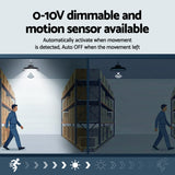 Darrahopens Home & Garden > Lighting > Ceiling Lights Leier 150W UFO LED High Bay Light Motion Sensor