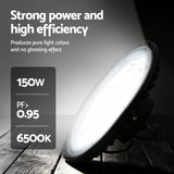 Darrahopens Home & Garden > Lighting > Ceiling Lights Leier 150W UFO LED High Bay Light Motion Sensor