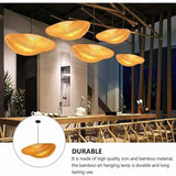 Wicker Hanging Lamp with E27 Base, 40 cm