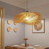 Wicker Hanging Lamp with E27 Base, 40 cm