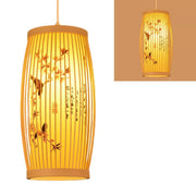 Darrahopens Home & Garden > Lighting > Ceiling Lights Woven Pendant Light Chinese Japanese Style Retro Rattan Lampshade Pendant Chandelier For Home Restaurant In Australia - Darrahopens