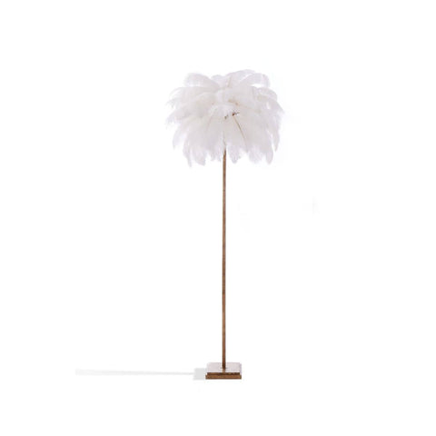 Darrahopens Home & Garden > Lighting Demi Feathered Floor Lamp