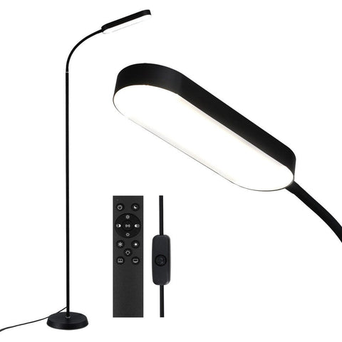 Darrahopens Home & Garden > Lighting > Floor Lamps Artiss LED Floor Lamp with Remote Control & 4 Color Temperature Reading Living Room Bedroom Office