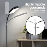 Darrahopens Home & Garden > Lighting > Floor Lamps Artiss LED Floor Lamp with Remote Control & 4 Color Temperature Reading Living Room Bedroom Office