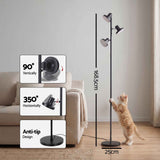 Darrahopens Home & Garden > Lighting > Floor Lamps Artiss LED Tree Floor Lamp, 36W Modern Dimmable Standing Lamp with Remote & Touch Control, 4 Color Temperatures, 3 Rotatable LED Light Floor Lamps for Living Room, Bedroom, Office