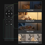 Darrahopens Home & Garden > Lighting > Floor Lamps Artiss LED Tree Floor Lamp, 36W Modern Dimmable Standing Lamp with Remote & Touch Control, 4 Color Temperatures, 3 Rotatable LED Light Floor Lamps for Living Room, Bedroom, Office