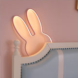 Darrahopens Home & Garden > Lighting > Floor Lamps Gold 40x30cm Adorable Bunny LED Wall Night Light - USB Powered Warm White Lamp for Kids Room Decor