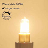 10 Pack G9 Oven Bulb, 40W 230V 300 Degree C, Dimmable Warm White, 480LM