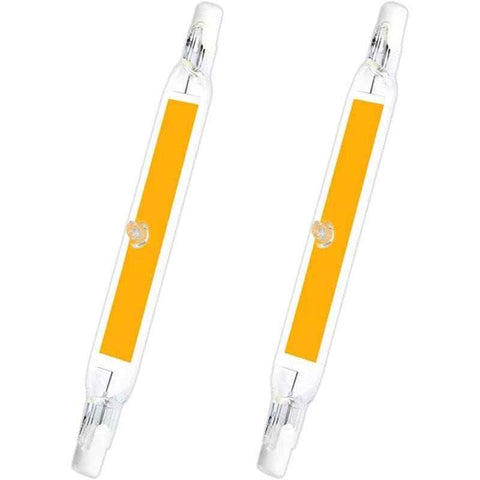 2 Pack R7S LED Bulb, J78 78 mm 5W 3000K Warm White 500LM, Non Dimmable, Replaces 40W 50W Halogen