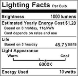 Darrahopens Home & Garden > Lighting > Light Bulbs 2PCS 10W R7S LED COB Bulb, Dimmable 78mm Double-Ended J-Type T3 Lamp, 100W Halogen Equivalent, 1000LM 6000K Daylight for Floodlight & Landscape Lighting (Yellow)