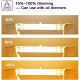 Darrahopens Home & Garden > Lighting > Light Bulbs 5-pack R7S Halogen Bulb 118mm 200W 230V Dimmable for Construction Floodlights Landscape Lighting Living Room Lighting