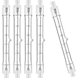 Darrahopens Home & Garden > Lighting > Light Bulbs 5-pack R7S Halogen Bulb 118mm 200W 230V Dimmable for Construction Floodlights Landscape Lighting Living Room Lighting