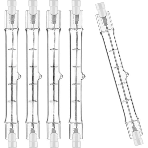 Darrahopens Home & Garden > Lighting > Light Bulbs 5-pack R7S Halogen Bulb 118mm 200W 230V Dimmable for Construction Floodlights Landscape Lighting Living Room Lighting