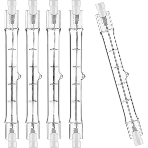 Darrahopens Home & Garden > Lighting > Light Bulbs 5-pack R7S Halogen bulb 118mm 200W 230V, dimmable for spotlight and landscape lighting, compatible with Philips