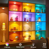 Darrahopens Home & Garden > Lighting > Light Bulbs Battery Operated Light Bulbs, 5000mAh Rechargeable Light Bulb Set of 2 with Remote, 3 Colors 10 Levels Dimmable Fabric Wireless Sconces Light Bulb with Timer for Bedroom Living Room