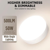 Darrahopens Home & Garden > Lighting > Light Bulbs Battery Operated Light Bulbs, 5000mAh Rechargeable Light Bulb Set of 2 with Remote, 3 Colors 10 Levels Dimmable Fabric Wireless Sconces Light Bulb with Timer for Bedroom Living Room