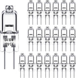 Darrahopens Home & Garden > Lighting > Light Bulbs G4 Halogen Lamps 10W 12V Warm White 20-pack Compatible Lighting Fixtures