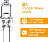 Darrahopens Home & Garden > Lighting > Light Bulbs G4 Halogen Lamps 10W 12V Warm White 20-pack Compatible Lighting Fixtures