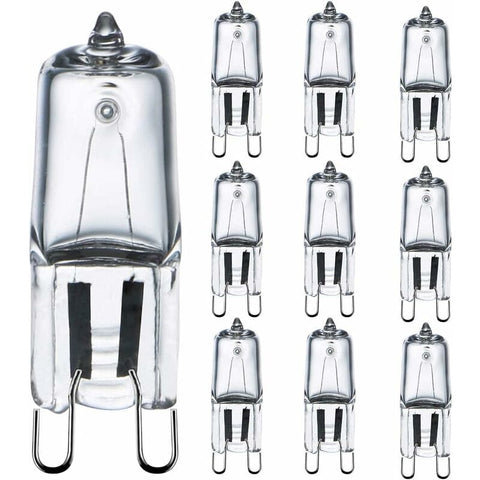 Darrahopens Home & Garden > Lighting > Light Bulbs G9 Bulb 42W (44W) Dimmable Warm White 2800K, G9 Halogen Bulbs For Indoor Lighting 230V G9 Capsule Bulbs, Pack Of 10