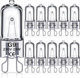 Darrahopens Home & Garden > Lighting > Light Bulbs G9 Halogen Bulbs 28W 230V 10-Pack