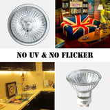 Darrahopens Home & Garden > Lighting > Light Bulbs GU10 Halogen Bulbs 8-Pack 35W 220V Warm White 2800K