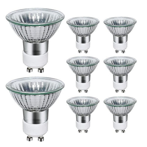 Darrahopens Home & Garden > Lighting > Light Bulbs GU10 Halogen Bulbs 8-Pack 35W 220V Warm White 2800K