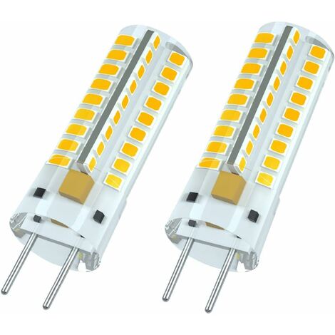 Darrahopens Home & Garden > Lighting > Light Bulbs GY6.35 LED Bulb 12V 7W 3000K Warm White 360 Beam Angle for Cabinet Lighting Non-Dimmable 2 Pack