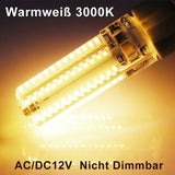 Darrahopens Home & Garden > Lighting > Light Bulbs GY6.35 LED bulb, LED G6.35 12V, 7W halogen bulb equivalent to 50W, warm white 3000K, 360° beam angle, for cabinet lighting, non-dimmable (2_MGF