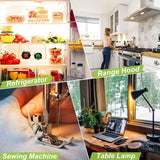 Darrahopens Home & Garden > Lighting > Light Bulbs LED Refrigerator Bulb E14, 2W Equivalent To 15W, Warm White 3000K, Fridge Bulb, Salt Lamp, Sewing Machine,