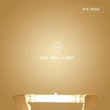Darrahopens Home & Garden > Lighting > Light Bulbs R7S LED Bulb 10W Warm White 230V Non Dimmable COB, 118 mm