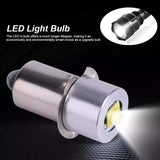 Darrahopens Home & Garden > Lighting > Light Bulbs Upgrade LED Lights P13.5S White 3-12V DC6V-24V Compatible with Maglite Flashlight