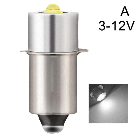 Darrahopens Home & Garden > Lighting > Light Bulbs Upgrade LED Lights P13.5S White 3-12V DC6V-24V Compatible with Maglite Flashlight