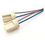 Darrahopens Home & Garden > Lighting > Lighting Accessories 10 pcs G9 Ceramic Lamp Holder,Halogen Lamps Ceramic Connector Socket,G9 Lamp Holder 250V G9 Socket Ceramic Light Lamp