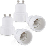 Darrahopens Home & Garden > Lighting > Lighting Accessories 4X Socket Adapter - Gu10 To E14 Socket Converter - Bayonet Base Lamp Holder Adapter For LED Halogen Bulb