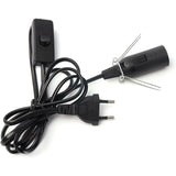 Darrahopens Home & Garden > Lighting > Lighting Accessories Câble Avec Interrupteur Pour Lampe À Sel - 1,8 M - Douille Pour Lampe De Sel